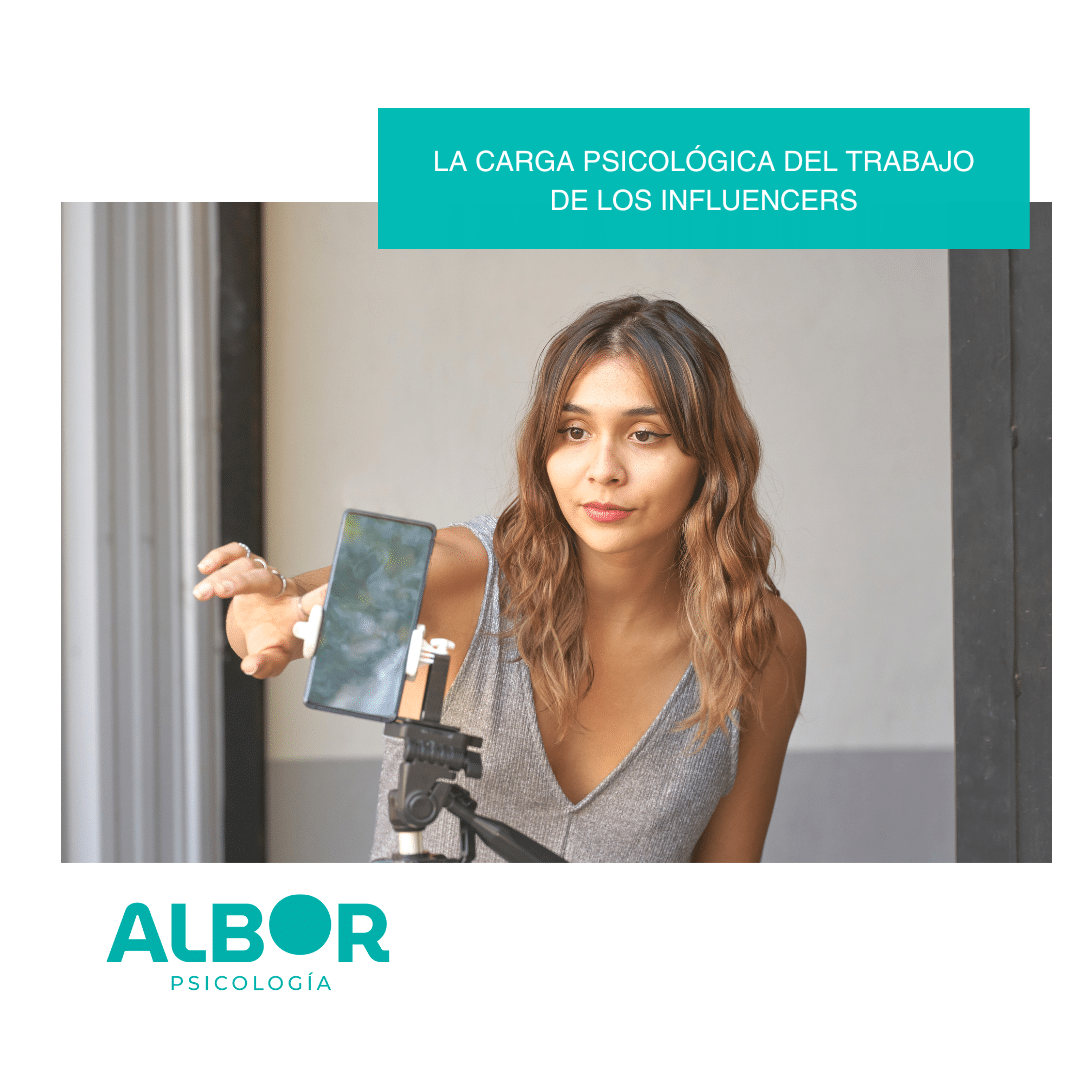 La Carga Psicológica del Trabajo de los Influencers